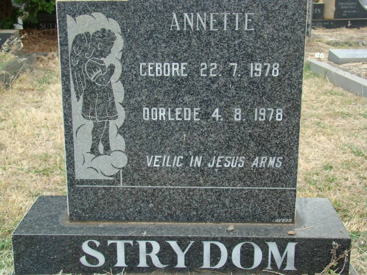 STRYDOM Annette 1978-1978