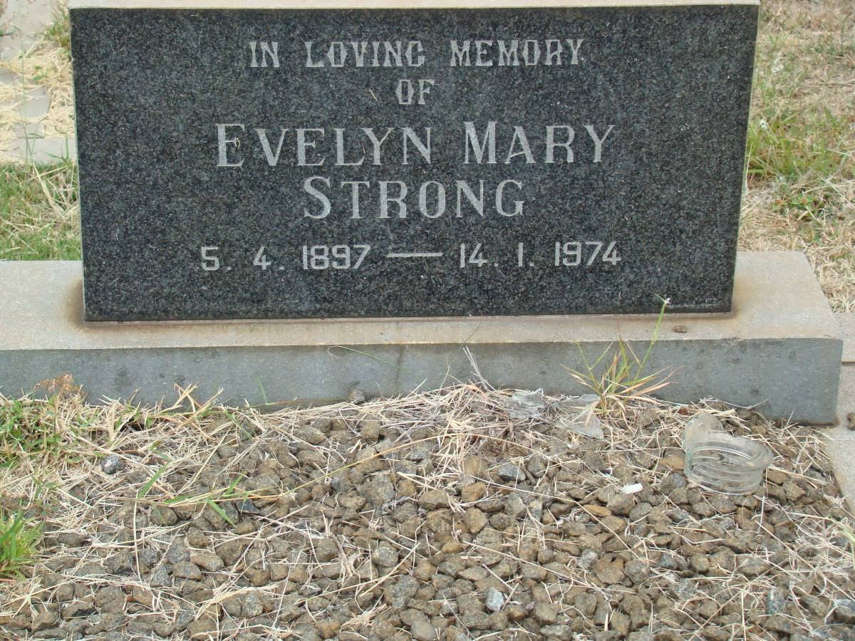STRONG Evelyn Mary 1897-1974