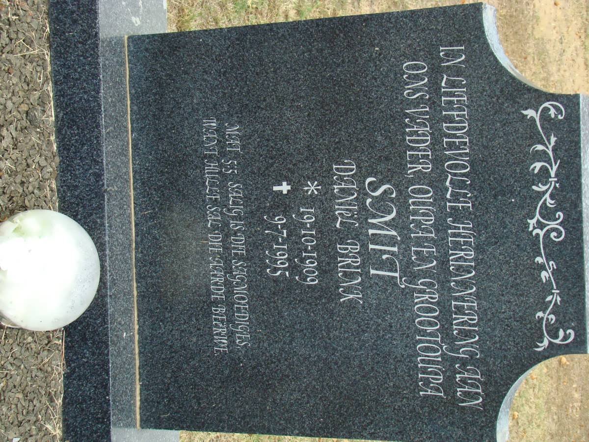 SMIT Daniel Brink 1909-1995