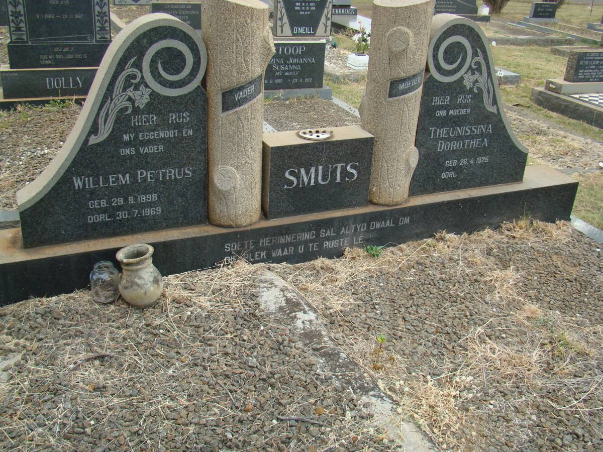 SMUTS Willem Petrus 1898-1969 &amp; Theunissina Dorothea 1925-