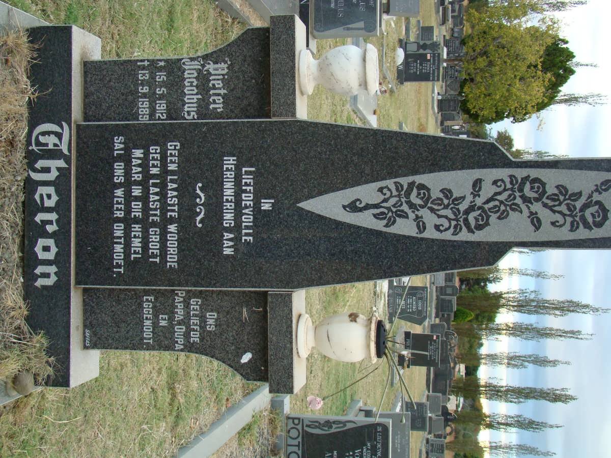 THERON Pieter Jacobus 1912-1989