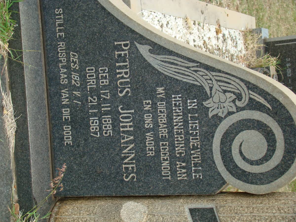 TRUTER Petrus Johannes 1885-1967