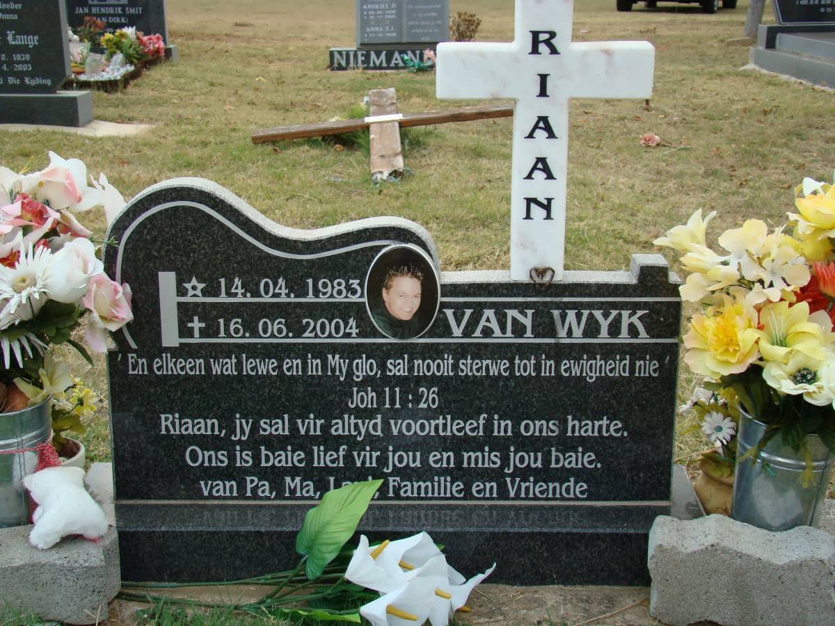 WYK Riaan, van 1983-2004