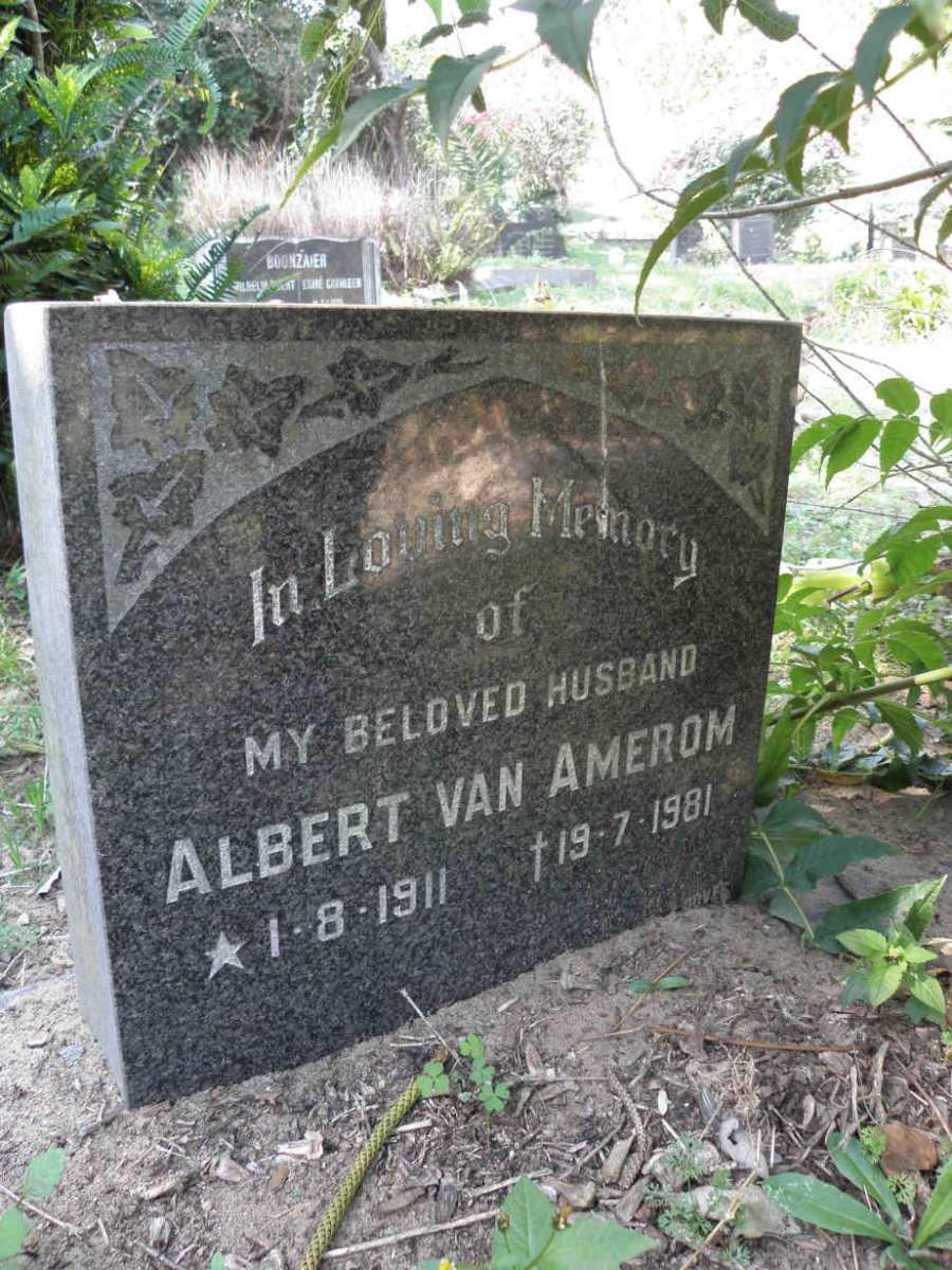 AMEROM Albert, van 1911-1981