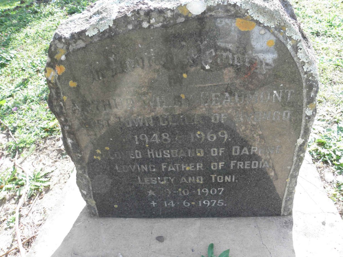 BEAUMONT Arthur Wilby 1948-1969