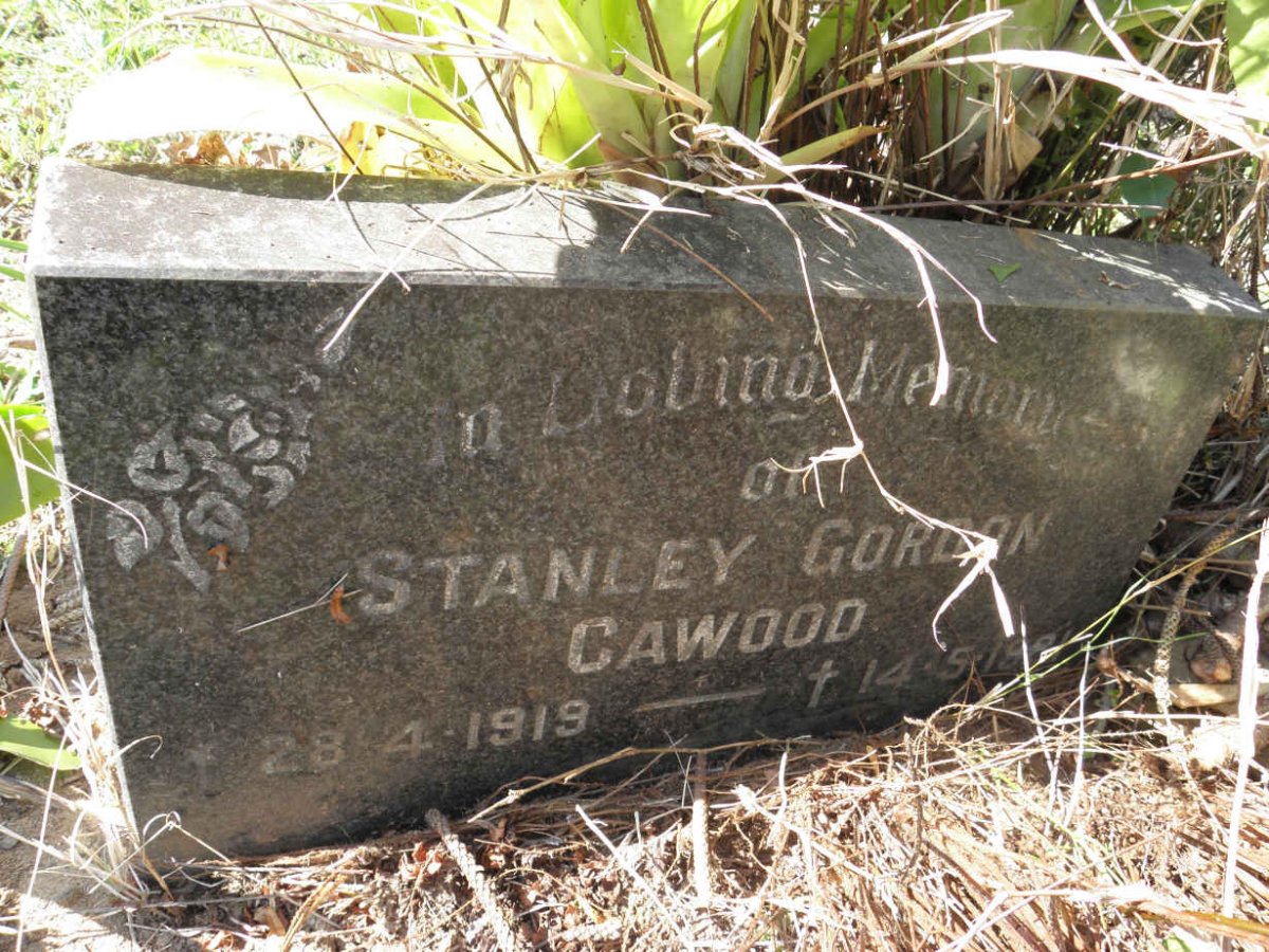 CAWOOD Stanley Gordon 1919-1981