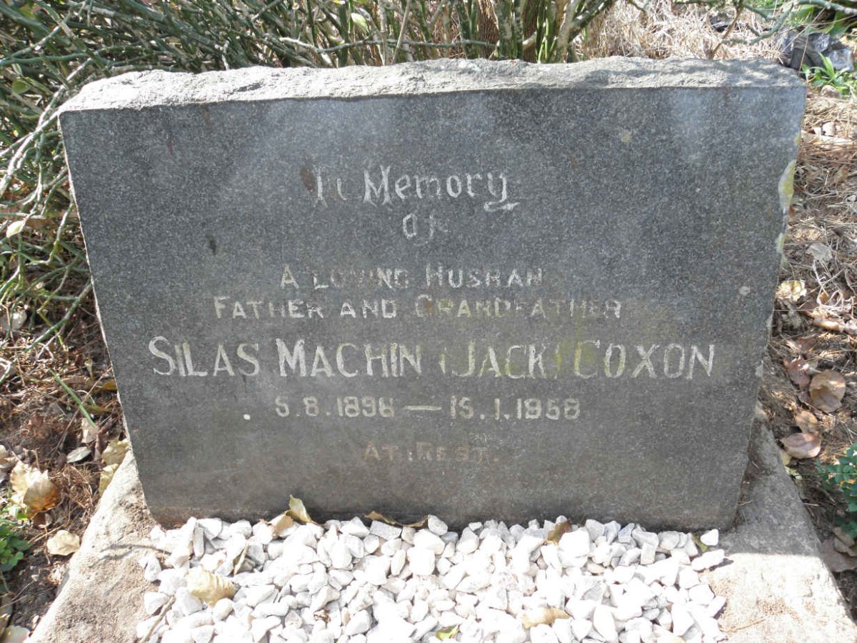 COXON Silas Machin 1898-1958