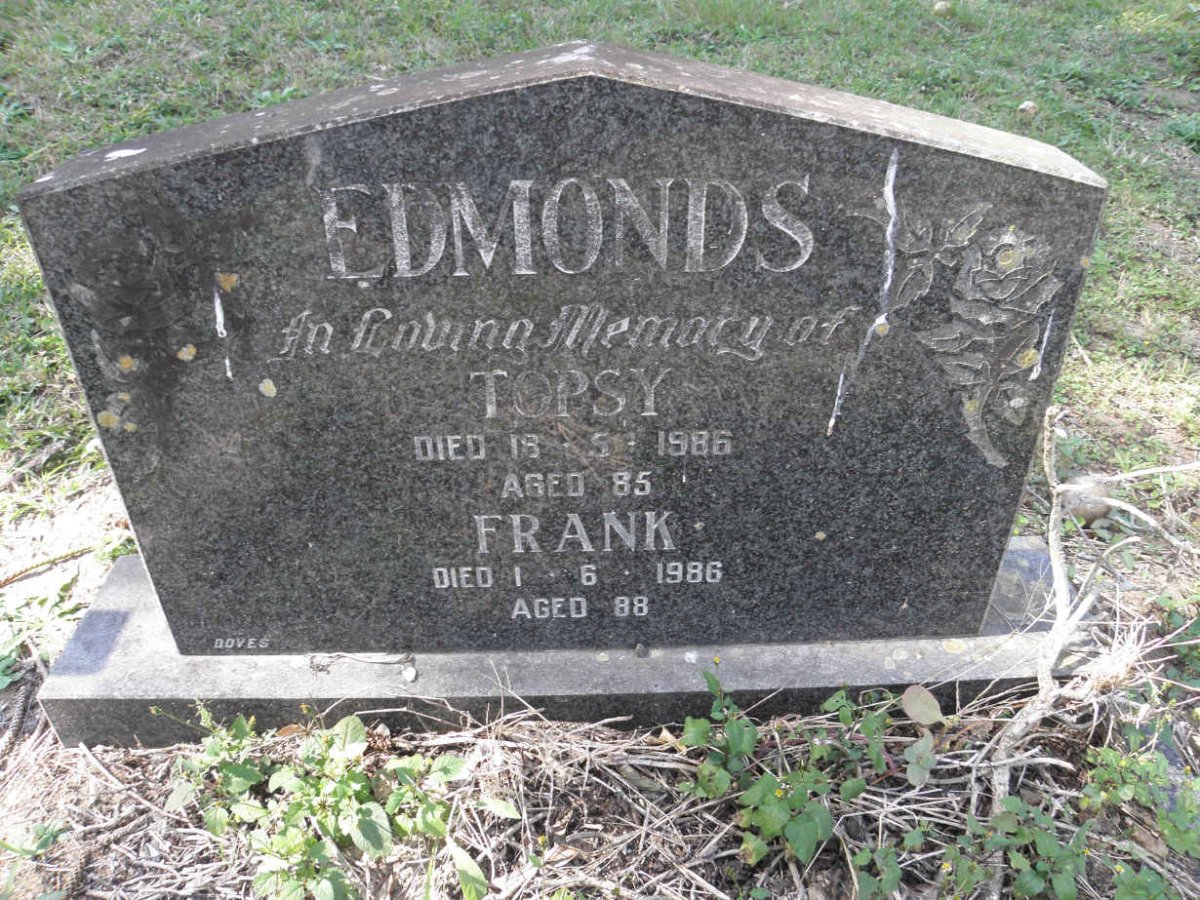 EDMONDS Frank -1986 &amp; Topsy -1986