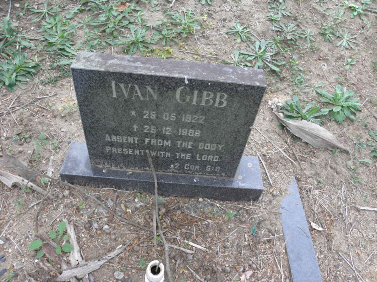 GIBB Ivan 1922-1989