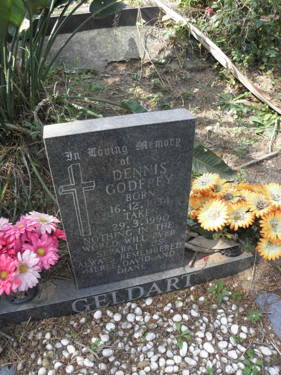 GELDART Dennis Godfrey 1934-1990