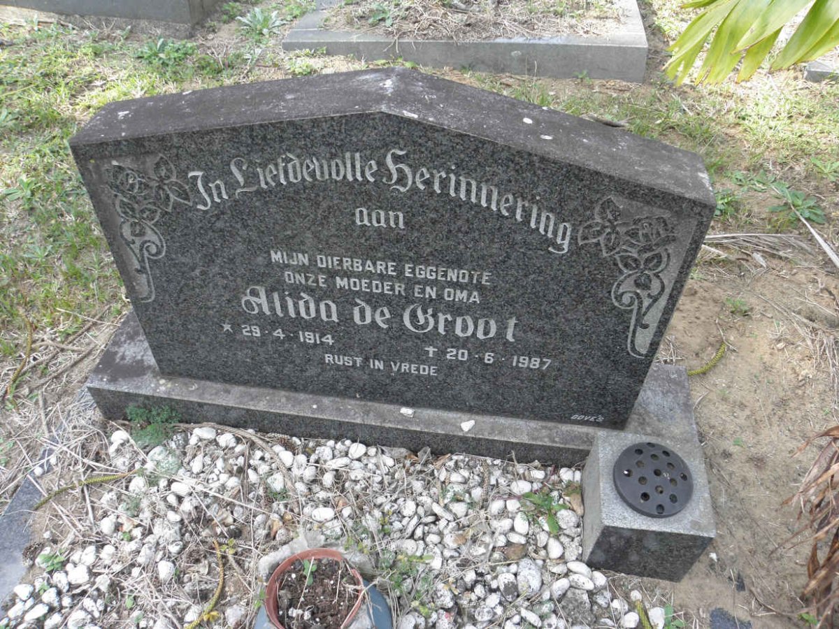 GROOT Alida, de 1914-1987