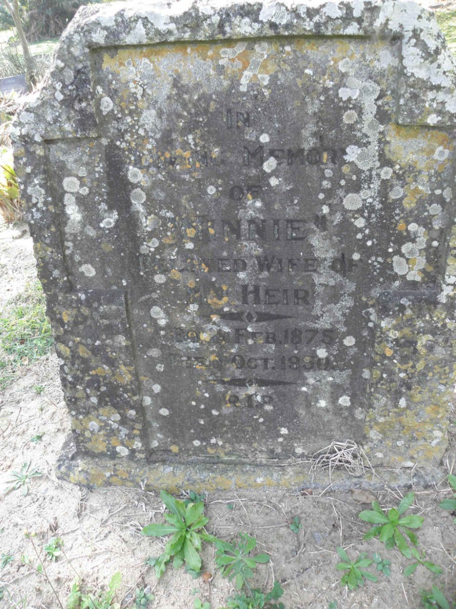 HEIR Annie 1875-1930