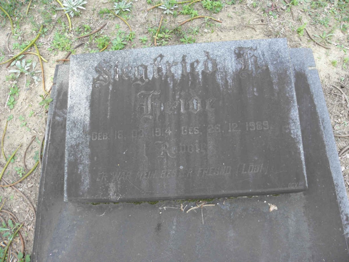 HEIDE Siegfried H. 1914-1989