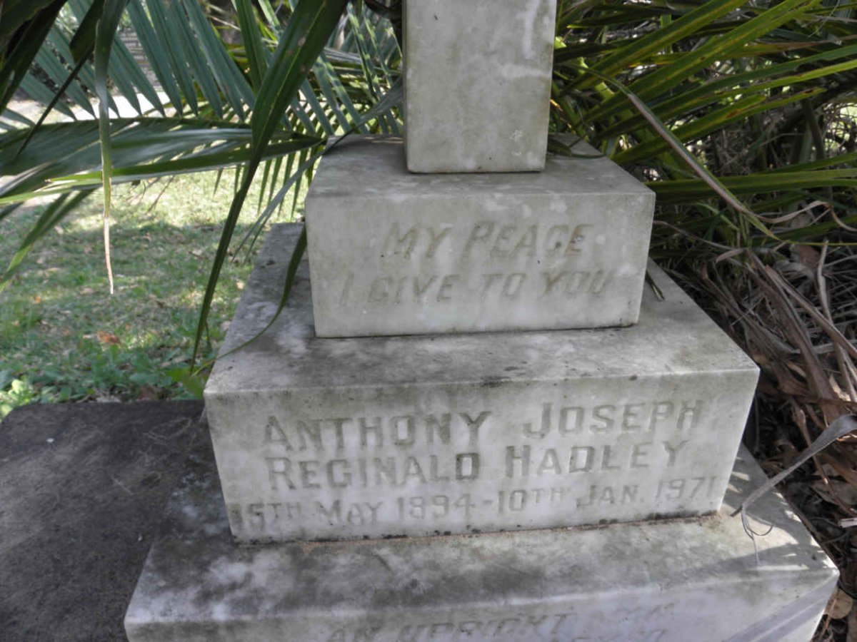 HADLEY Anthony Joseph Reginald 1894-1971