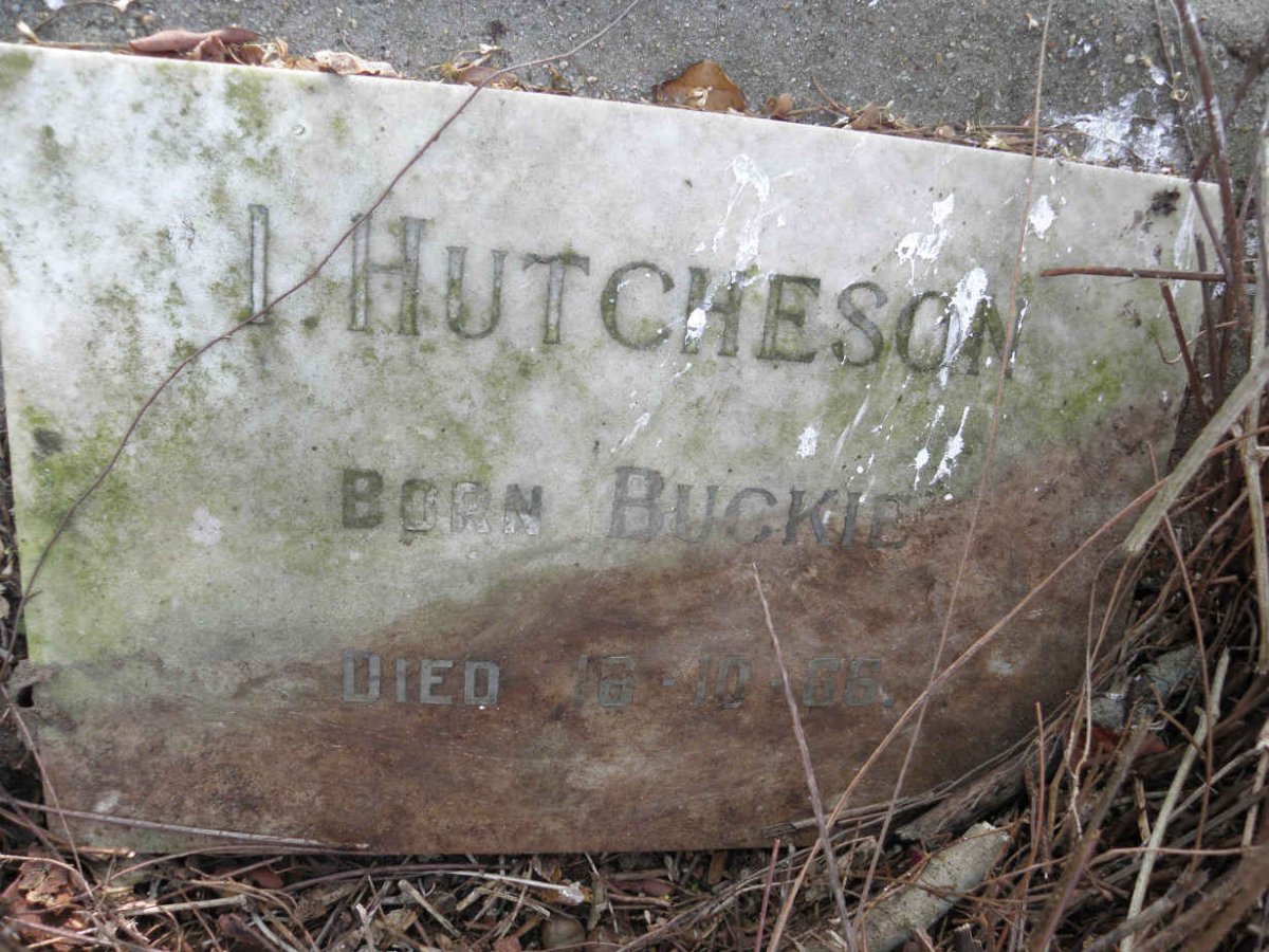 HUTCHESON I. -1966 nee BUCKIE