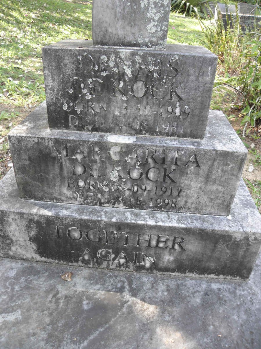 KOCK Dennis, de 1909-1981 &amp; Magrita 1911-1998