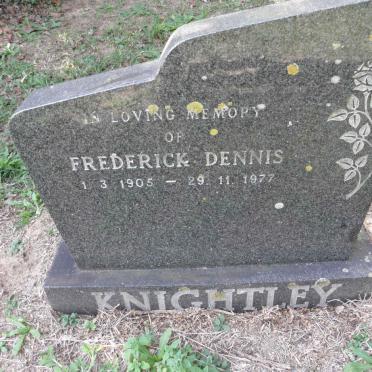 KNIGHTLEY Frederick Dennis 1905-1977