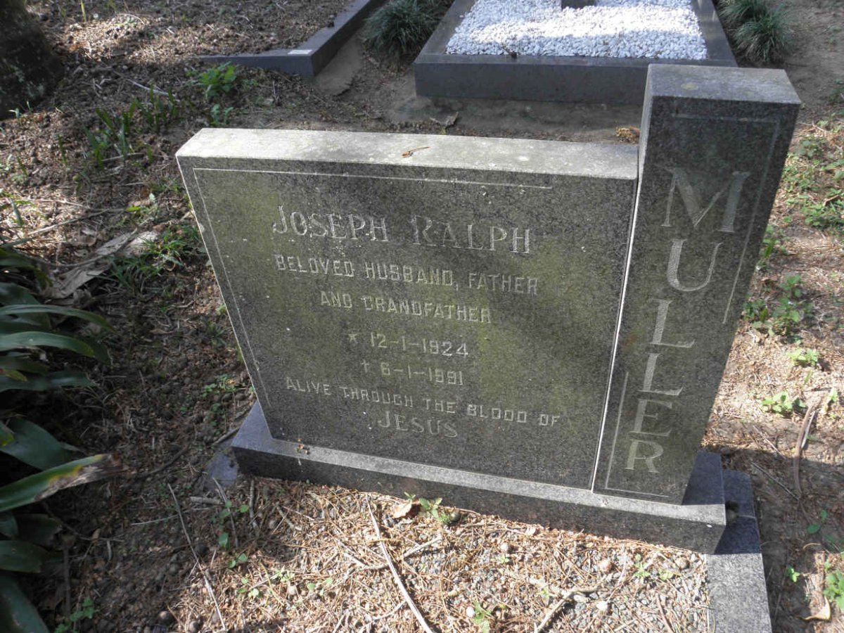 MULLER Joseph Ralph 1924-1991