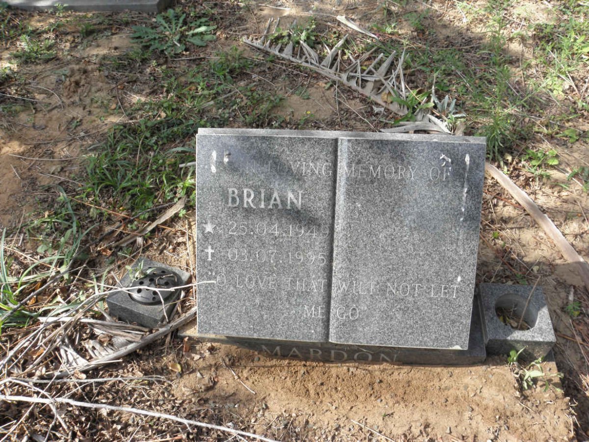 MARDON Brian 1949-1995