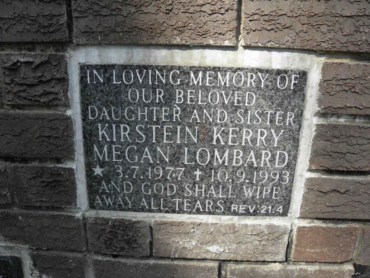 LOMBARD Kirstein Kerry Megan 1977-1993