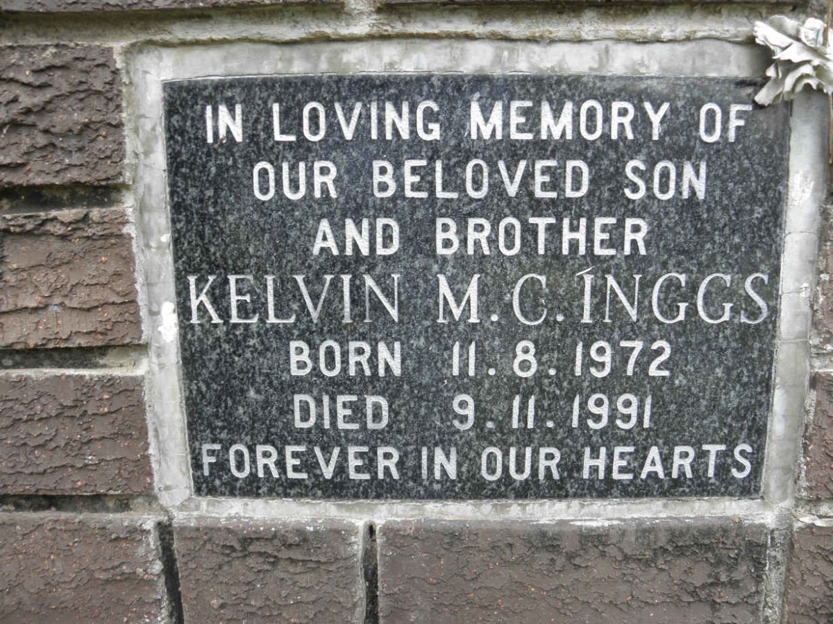 INGGS Kelvin M.C. 1972-1991