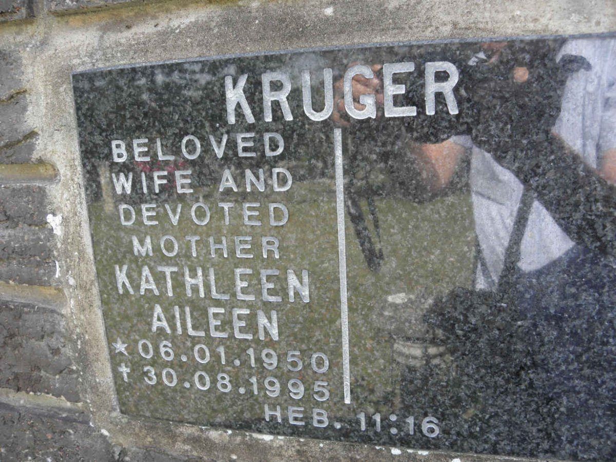 KRUGER Kathleen Aileen 1950-1995