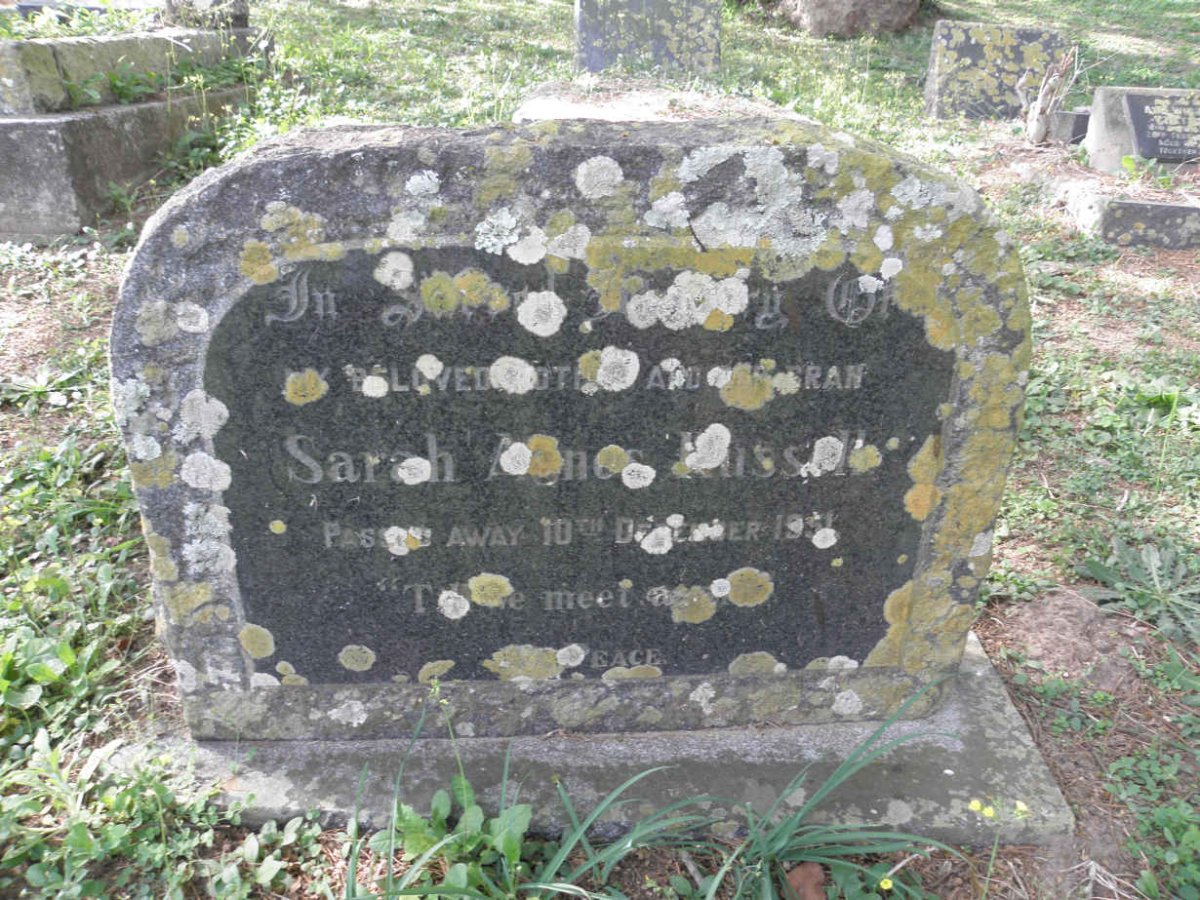 RUSSELL Sarah Agnes -1951