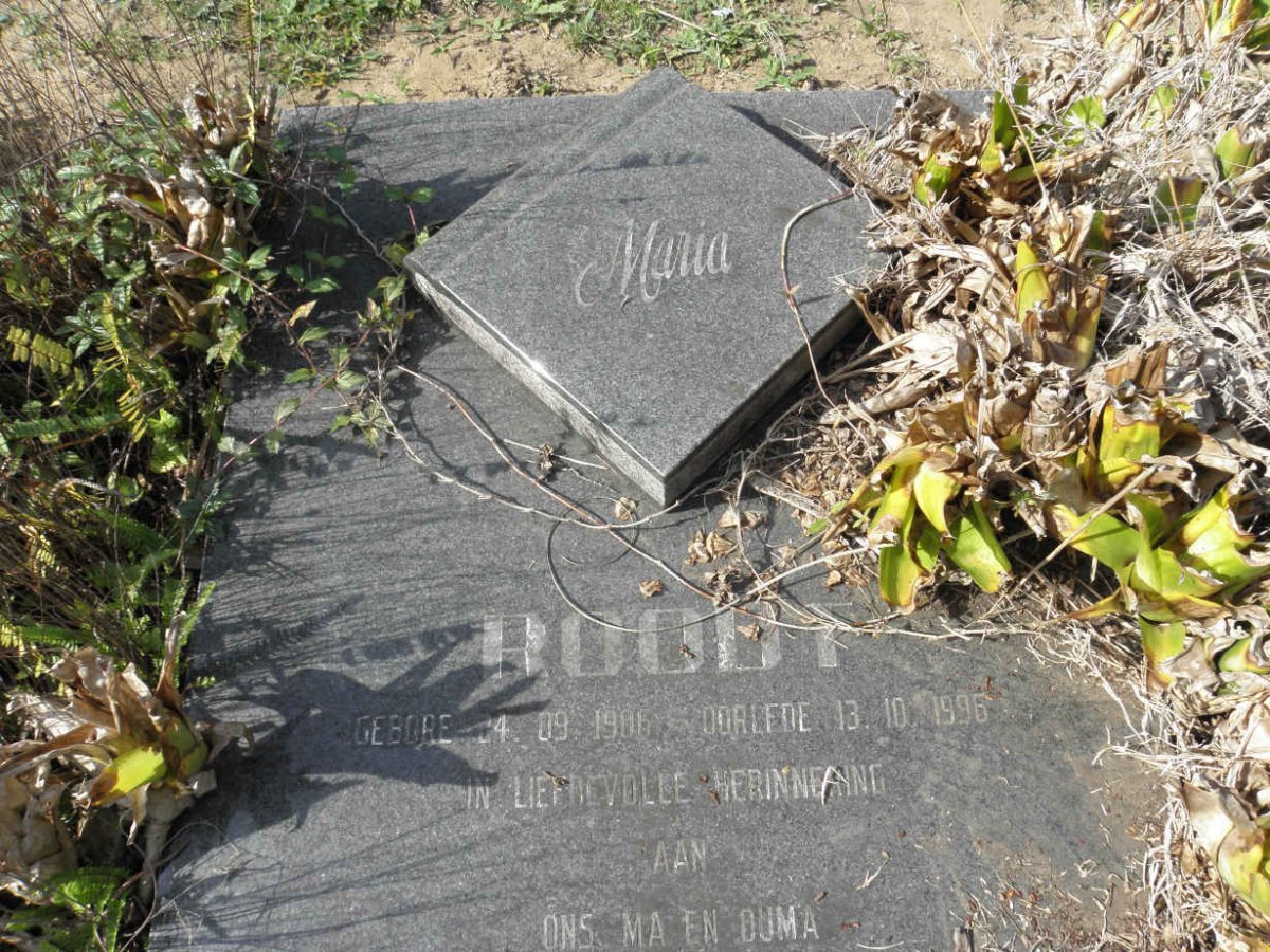 ROODT Maria 1906-1996