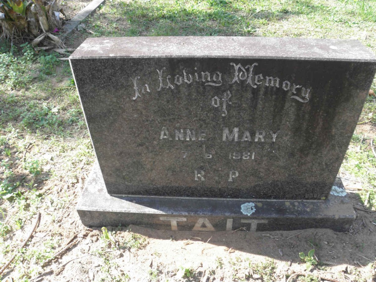 TAIT Anne Mary -1981