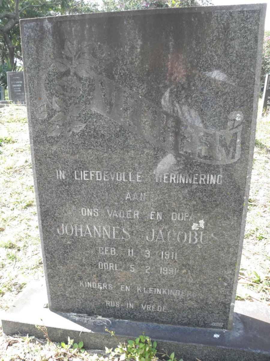 VERHEEM Johannes Jacobus 1911-1991