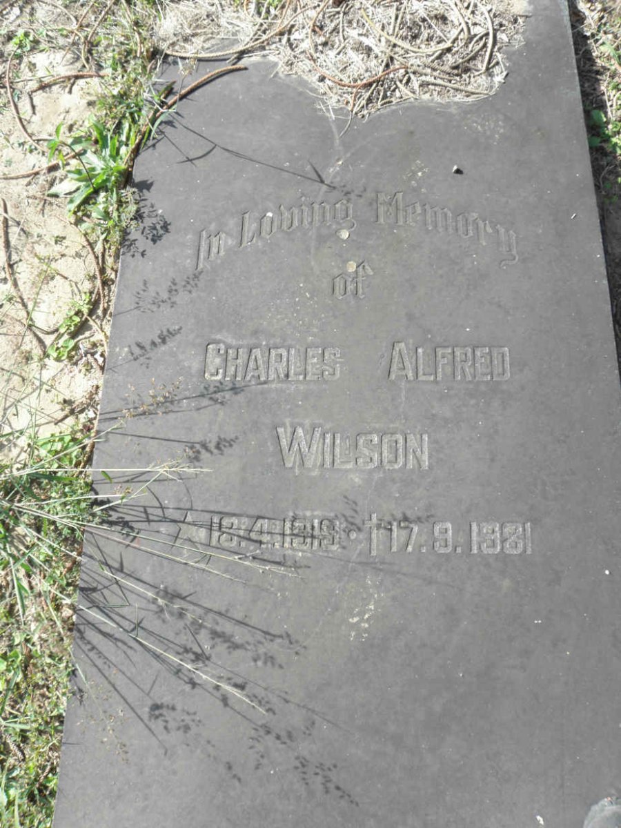 WILSON Charles Alfred 1919-1981