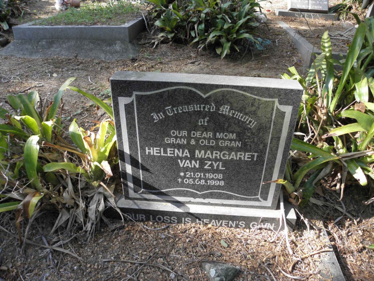ZYL Helena Margaret, van 1908-1998