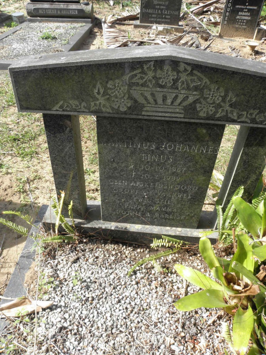 ? Martinus Johannes 1967-1989