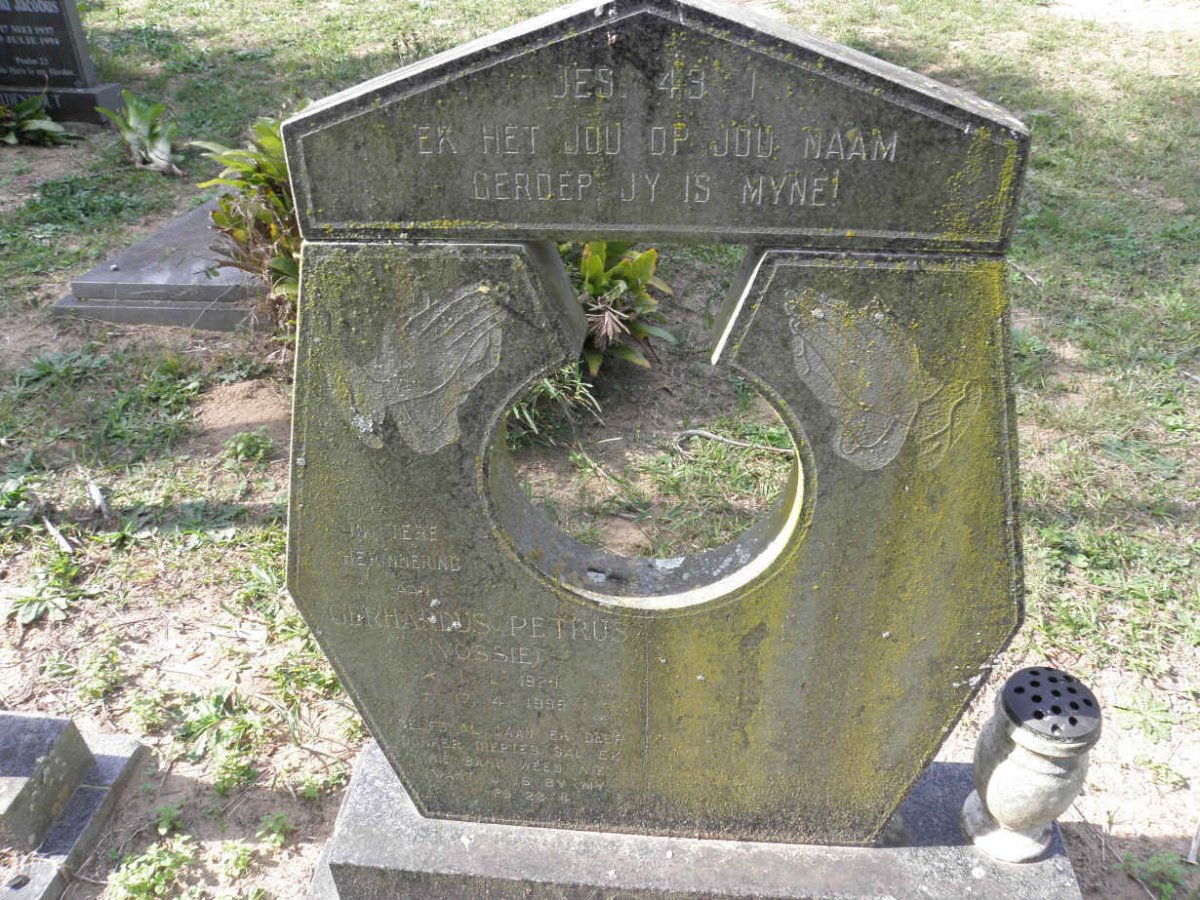 ? Gerhardus Petrus 1924-1995