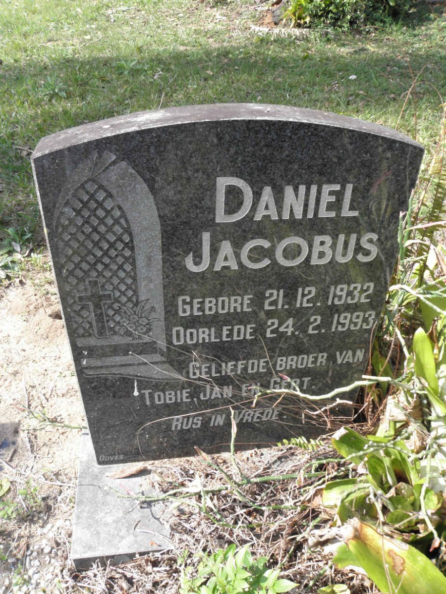 ? Daniel Jacobus 1932-1993