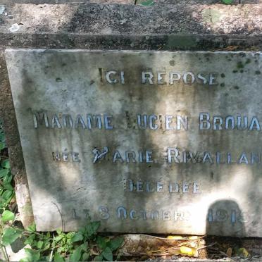 BROUARD Lucien nee MARIE RIVALLAND -1915