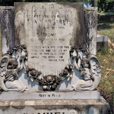 SAMUELS Jerome 1880-1980 & Eva Margaret 1900-1973
