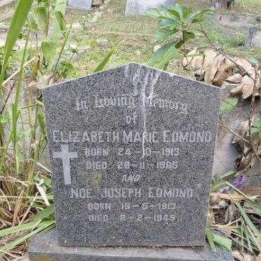 EDMOND Noe Joseph 1913-1945 & Elizabeth Marie 1913-1965