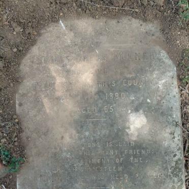 MILNER Thomas Cross -1890