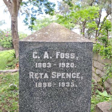 FOSS G.A. 1863-1920 :: SPENCE Reta 1896-1935