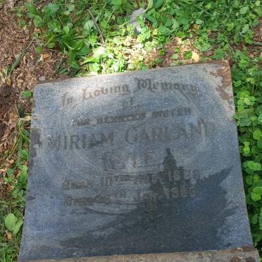 KYLE Miriam Garland 