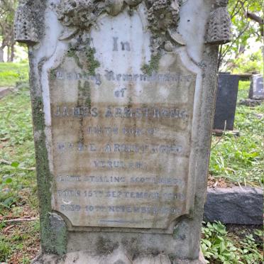 ARMSTRONG James 1865-1892