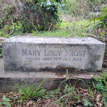 FROST Mary Lucy -1954