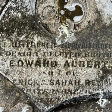 REMNANT Edward Albert -1877