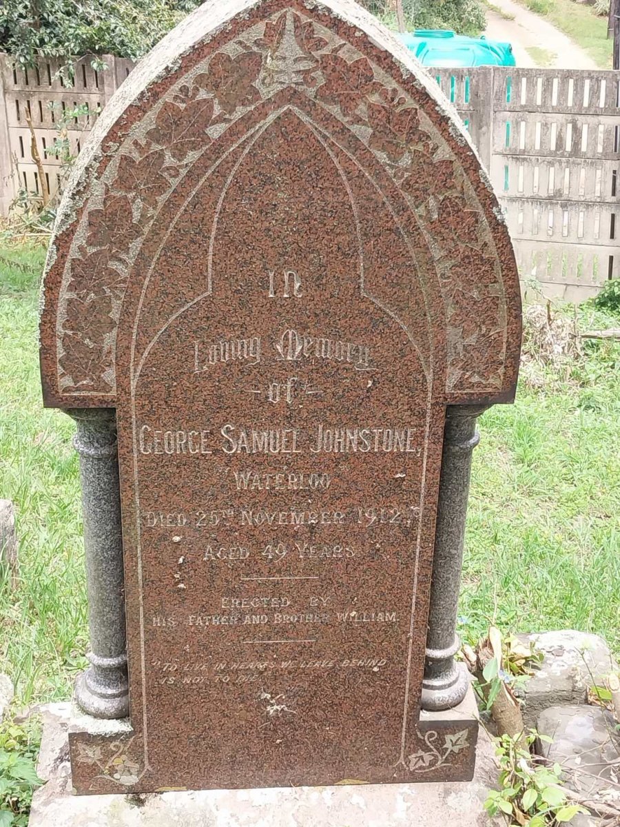 JOHNSTONE George Samuel -1912