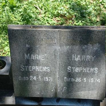 STEPHENS Harry -1974 & Marie -1971