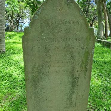 GOLDING Joseph -1887 & Ann -1896