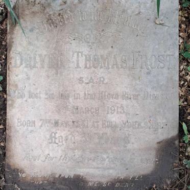 FROST Thomas 1881-1913