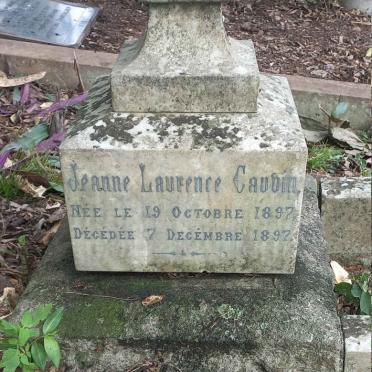CAUVIN Jeanne Laurence 1897-1897
