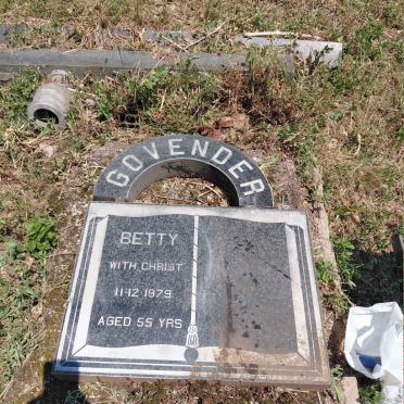 GOVENDER Betty -1979